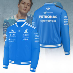 Mercedes AMG Petronas F1 Team Varsity Jacket – TANTN23754