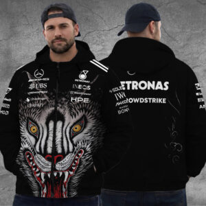 Mercedes AMG Petronas F1 Team x Y-3 3D Windbreaker Jacket - TANTN23563