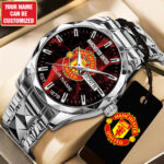 Personalized Manchester United Alloy Luxury Quartz Watch – TANTN23555