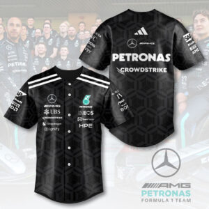 Mercedes AMG Petronas F1 Team Baseball Jersey - HOATT18885