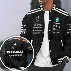 Mercedes AMG Petronas F1 Team Varsity Jacket – HOATT18884