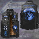 Metallica Premium 2D Sleeveless Leather Vest – GNE6812
