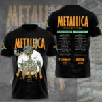 Metallica Tour 2026 3D Apparel – GNE6848