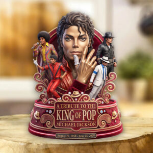 Michael Jackson Custom Shape Acrylic Plaque - TMTHU7108