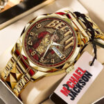 Michael Jackson Alloy Luxury Quartz Watch – TMTHU7098