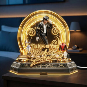 Michael Jackson Custom Shape Acrylic Light Box - TMTHU6788