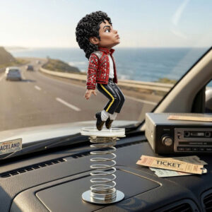 Michael Jackson Custom Shape Spring Acrylic Standee - TMTHU6719
