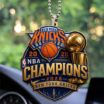 New York Knicks Custom shape 1-sided Acrylic Car Ornament – GNE7095