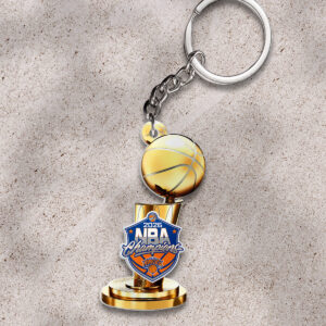 New York Knicks 2026 NBA Finals Champions Custom Shape 2-sided Keychain - HOATT18775