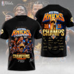 New York Knicks 2026 NBA Finals Champions 3D Apparel – TMTHU6961