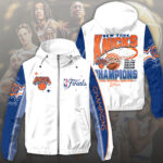New York Knicks 2026 NBA Finals Champions 3D Windbreaker Jacket – HOATT19005