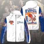 New York Knicks 2026 NBA Finals Champions 3D Windbreaker Jacket – HOATT19006