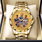 New York Knicks 2026 NBA Finals Champions Alloy Luxury Quartz Watch – HOATT18777