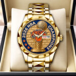 New York Knicks 2026 NBA Finals Champions Alloy Luxury Quartz Watch – HOATT18958