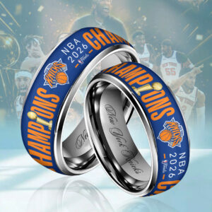 New York Knicks 2026 NBA Finals Champions Custom Alloy Ring - HOATT18621