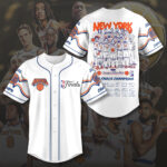 New York Knicks 2026 NBA Finals Champions Baseball Jersey – HOATT18965