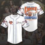 New York Knicks 2026 NBA Finals Champions Baseball Jersey – HOATT18966