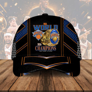 New York Knicks 2026 NBA Finals Champions Classic Cap - HOATT18923