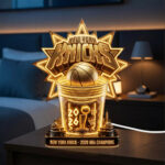 New York Knicks NBA Finals Champions 2026 Custom Shape Acrylic Light Box – TMTHU6939