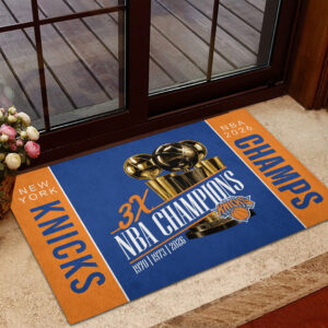 New York Knicks 2026 NBA Finals Champions Doormat - HOATT18774