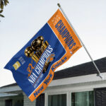 New York Knicks 2026 NBA Finals Champions 3D Double-side House Flag – HOATT18912