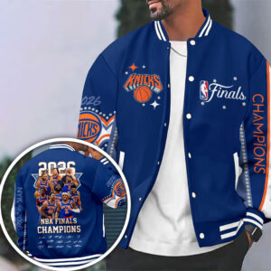 New York Knicks 2026 NBA Finals Champions Varsity Jacket – HOATT18983