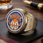 New York Knicks 3D Engraved Ring – TMTHU7078