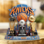 New York Knicks NBA Champions 2026 Custom Shape Acrylic Plaque – TMTHU6804