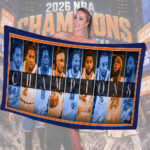 New York Knicks NBA Champions 2026 Rectangle Beach Towel – TMTHU6884