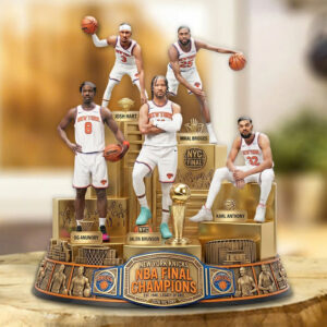 New York Knicks NBA Champions 2026 Custom Shape Acrylic Plaque - TMTHU7032