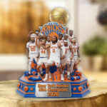 New York Knicks NBA Champions 2026 Shape Acrylic Plaque – TMTHU7182