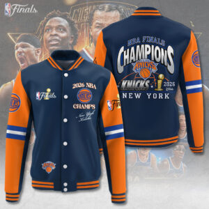 New York Knicks NBA Champions 2026 Varsity Jacket – TMTHU6883