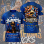 New York Knicks NBA Finals Champions 2026 3D Apparel – TMTHU6914