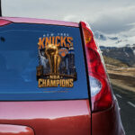 New York Knicks NBA Finals Champions 2026 3D Car Sticker – TANTN23917