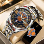 New York Knicks NBA Finals Champions 2026 Alloy Luxury Quartz Watch – TANTN23871