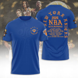 New York Knicks NBA Finals Champions 2026 3D Apparel - TANTN23851