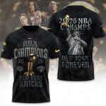 New York Knicks NBA Finals Champions 2026 3D Apparel – TANTN23935