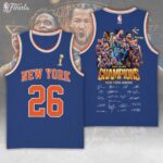 New York Knicks NBA Finals Champions 2026 Basketball Jersey – TMTHU6892
