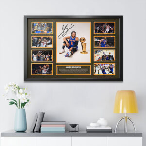 New York Knicks NBA Finals Champions 2026 Rectangle Canvas With Inner Frame - TANTN23758