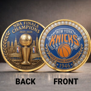New York Knicks NBA Finals Champions 2026 Commemorative Coin - TANTN23628