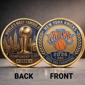New York Knicks NBA Finals Champions 2026 Commemorative Coin - TANTN23766
