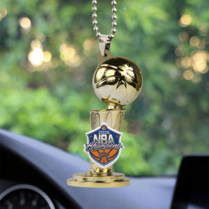New York Knicks NBA Finals Champions 2026 Custom shape 2-sided Acrylic Car Ornament - TANTN23625