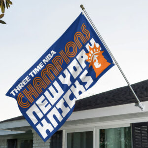 New York Knicks NBA Finals Champions 2026 3D Double-side House Flag - TANTN23929