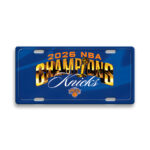 New York Knicks NBA Finals Champions 2026 License Plate – TANTN23710