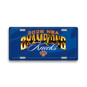New York Knicks NBA Finals Champions 2026 License Plate - TANTN23710