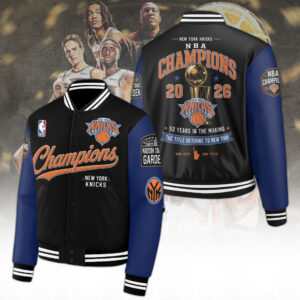 New York Knicks NBA Finals Champions 2026 Varsity Jacket – TANTN23665