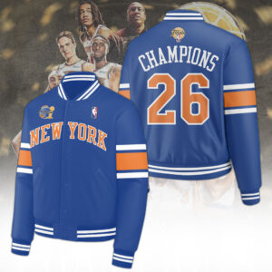 New York Knicks NBA Finals Champions 2026 Varsity Jacket – TANTN23678