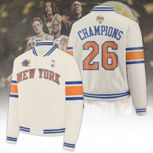 New York Knicks NBA Finals Champions 2026 Varsity Jacket – TANTN23679