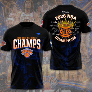 New York Knicks 2026 NBA Champions 3D Apparel - GNE7181