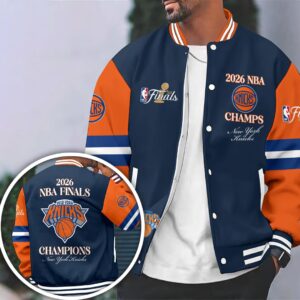 New York Knicks 2026 NBA Finals Champions Varsity Jacket – HOATT18626